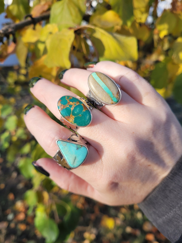 Change of Seasons Ring - Turquoise Mountain